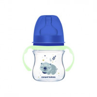 Canpol babies Пляшка антиколікова з широким отвором 120 мл Easystart Sleepy Koala - блакитна, 35 236_blu