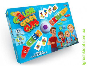 Гра "Color Crazy Cups" рус., DankO toys, CCC-01-01