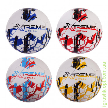 Мяч футбольный FP2108 Extreme Motion №5, PAK MICRO FIBER, 435 гр, ручная сшивка, камера PU, MIX 4 цвета, Пакистан