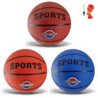 Мяч баскетбольный арт. BB2312, №7 резина, 500 грамм, MIX, 3 цвета